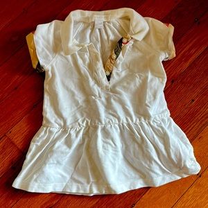 6-9 months Burberry Baby Polo Dress
